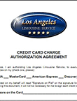 Credit Card Authorization Form